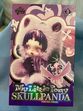 My Little Pony Skullpanda Plush Doll Pendant - Rainbow Dash